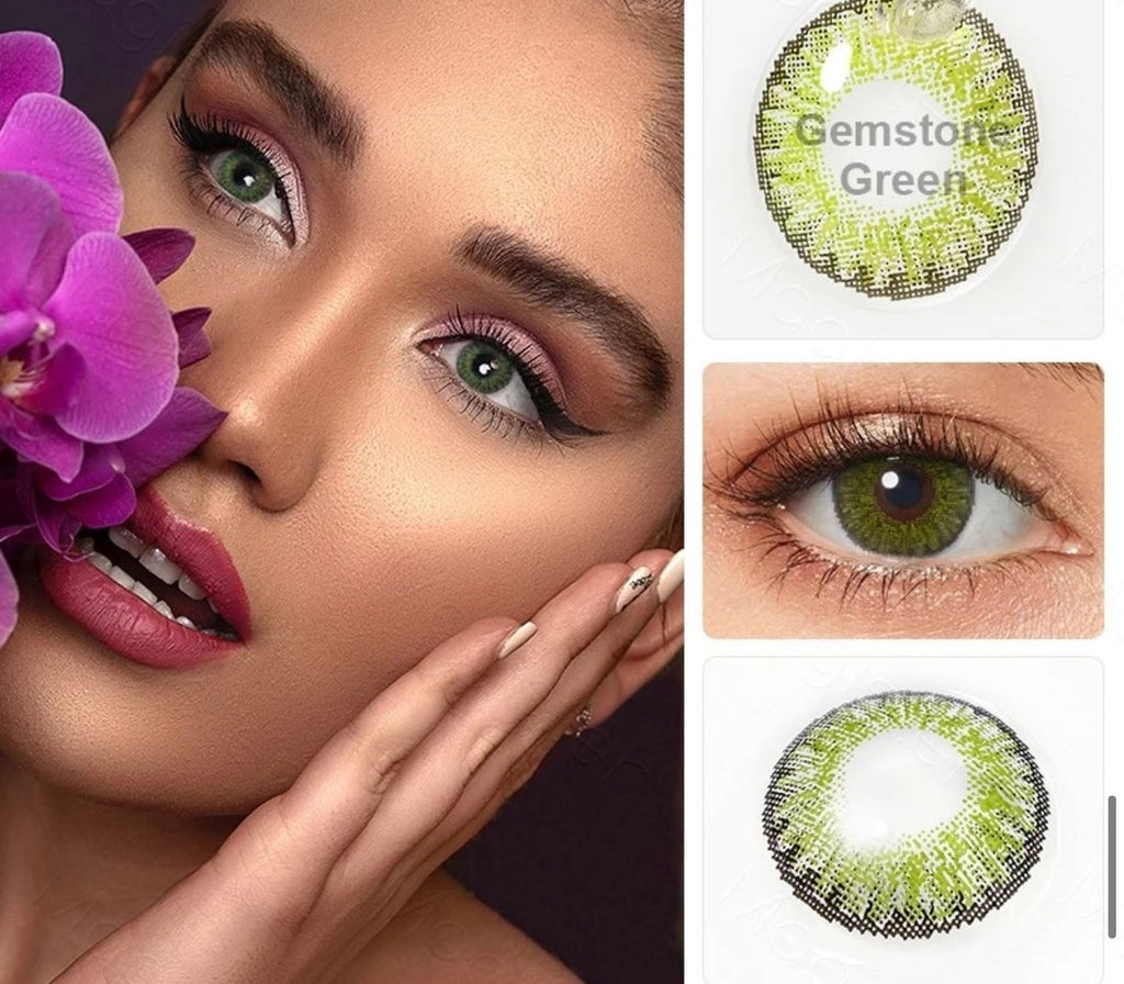 Contact Lenses (Gemstone Green) -10