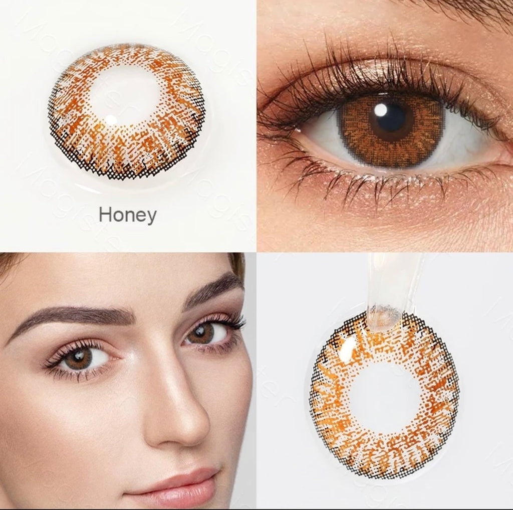 Contact Lenses (Honey) -5