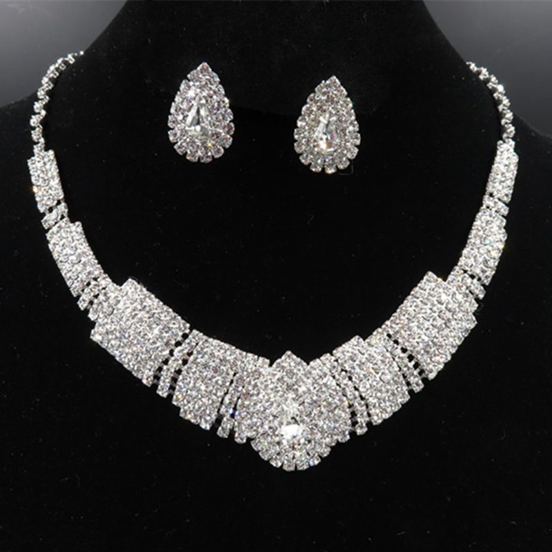 #33 Rhinestone Necklace set