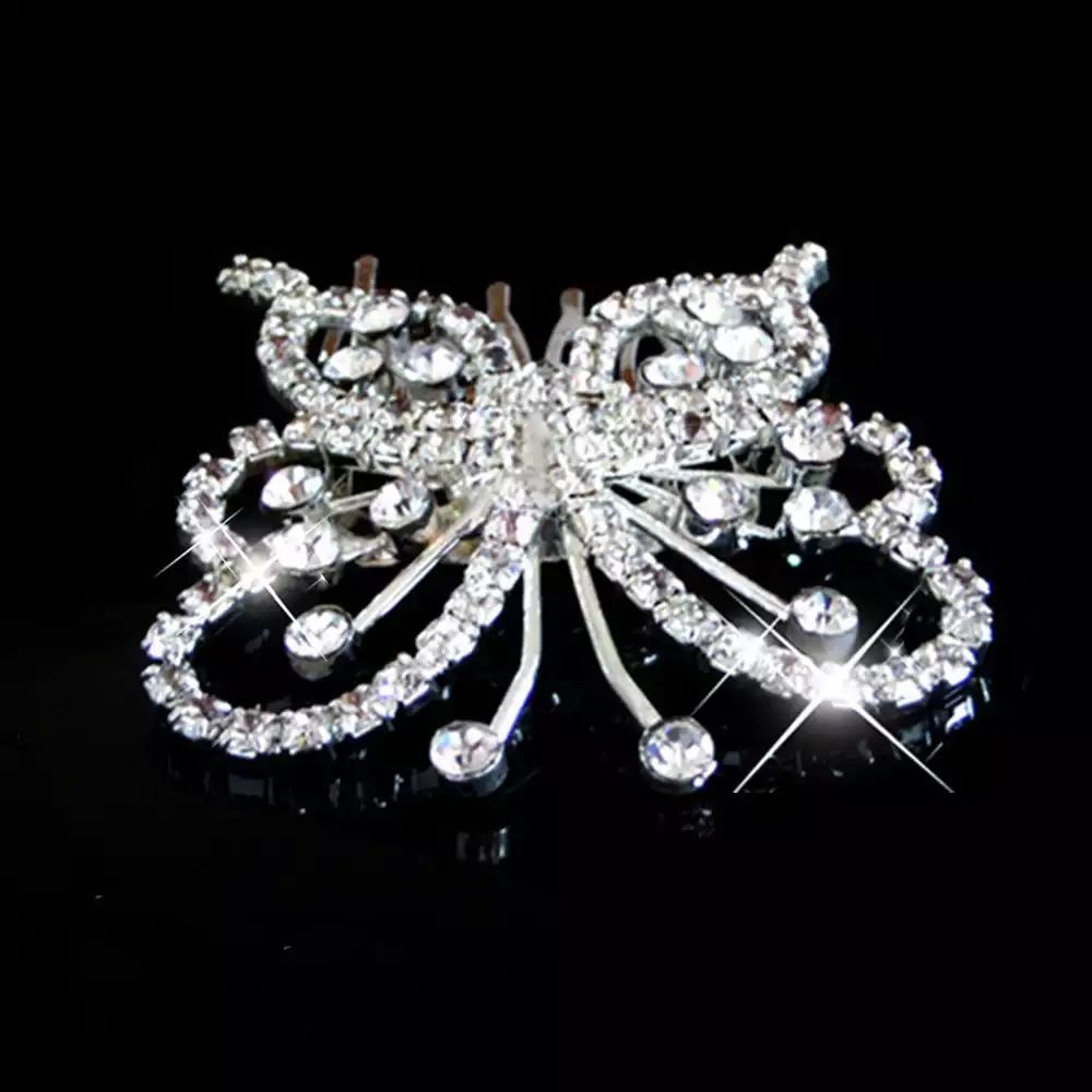 #12 Rhinestone Hair Comb